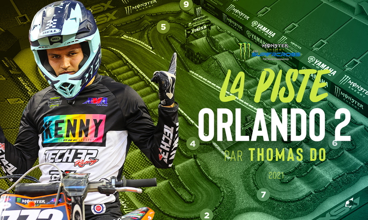 La piste du SX d'Orlando 2 par Thomas Do