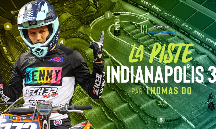 La piste du SX d’Indy 3 par Thomas Do