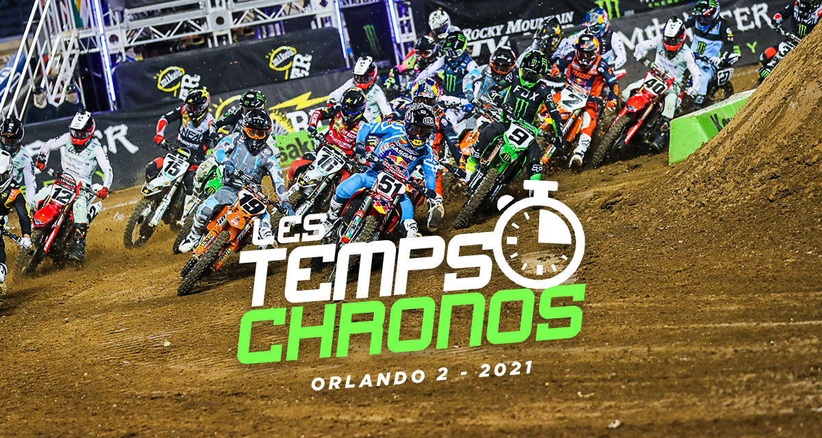 Les temps chronos du SX d’Orlando 2