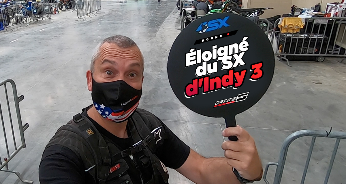 Vlog SX US : « Eloigné socialement d'Indy 3 »