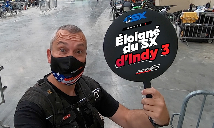 Vlog SX US : « Eloigné socialement d'Indy 3 »