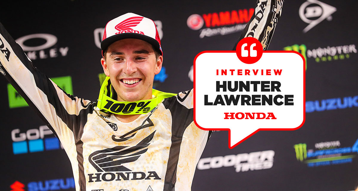 Hunter Lawrence : « yes, on l'a fait »