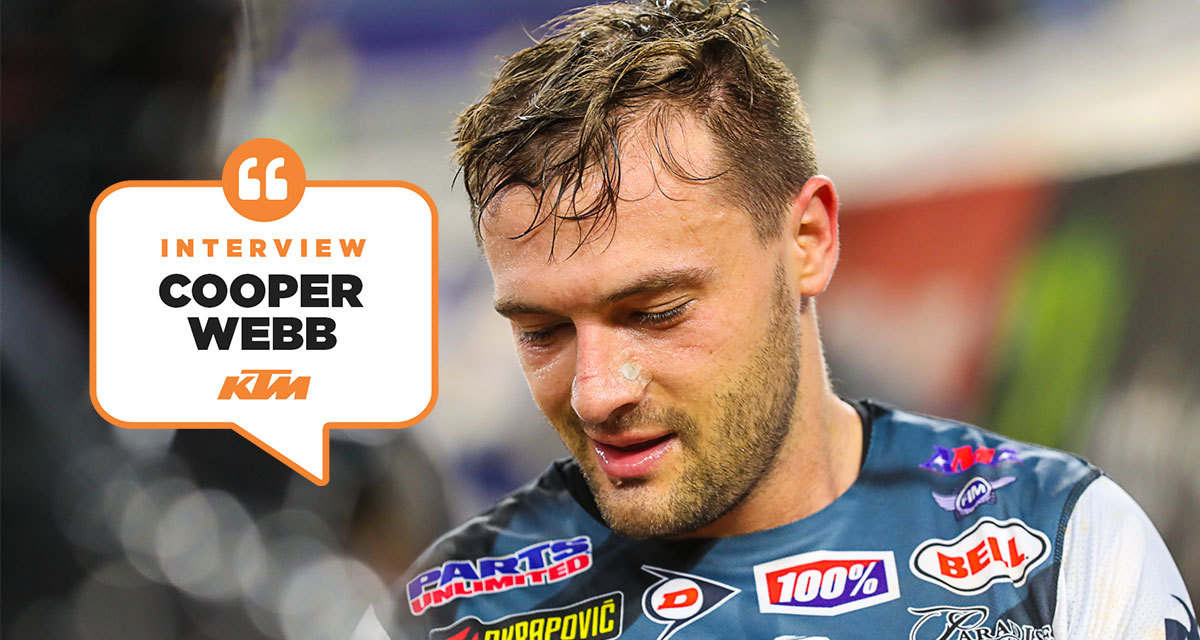 Cooper Webb : « tout peut arriver »