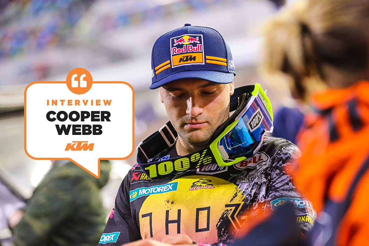 Cooper Webb : « chaque point compte »