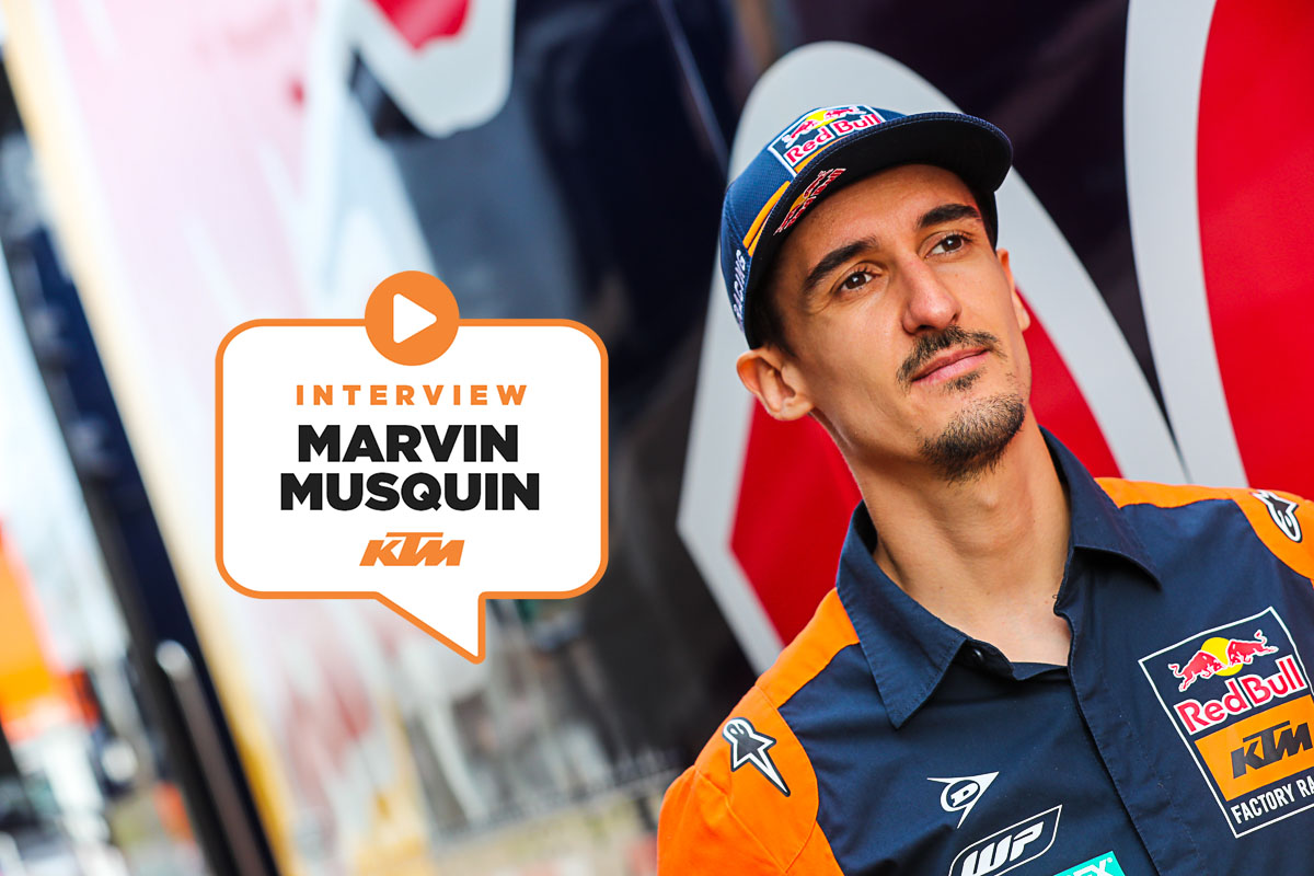 Marvin Musquin : « il faut faire avec »