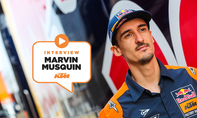 Marvin Musquin : « il faut faire avec »