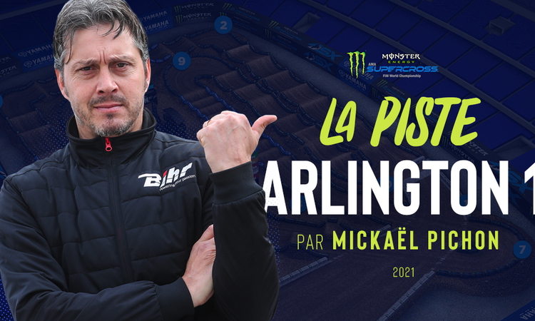 La piste du SX d'Arlington 1 par Mickaël Pichon