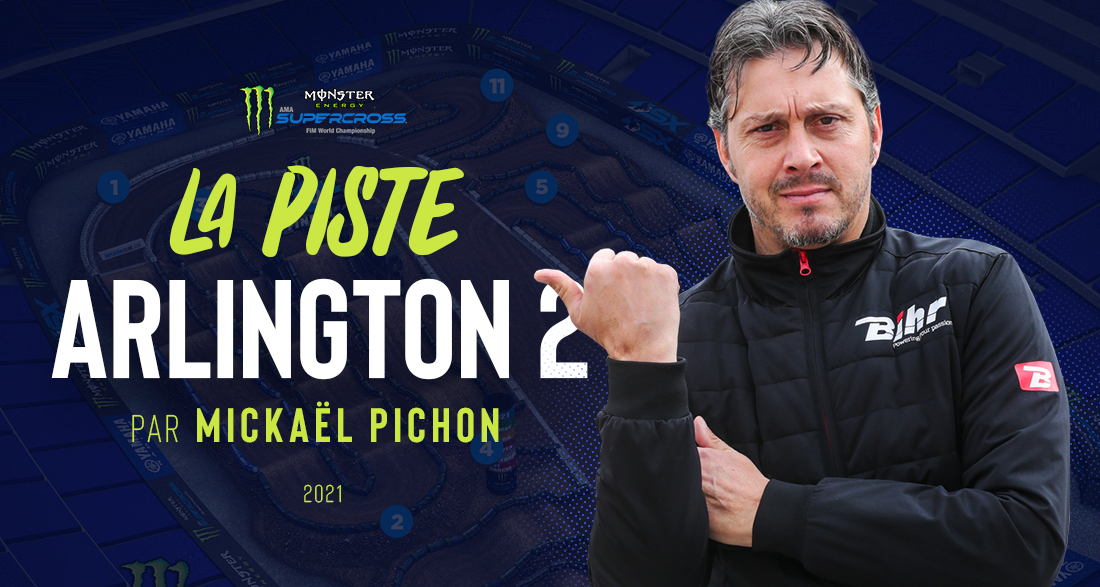 La piste du SX d’Arlington 2 par Mickaël Pichon