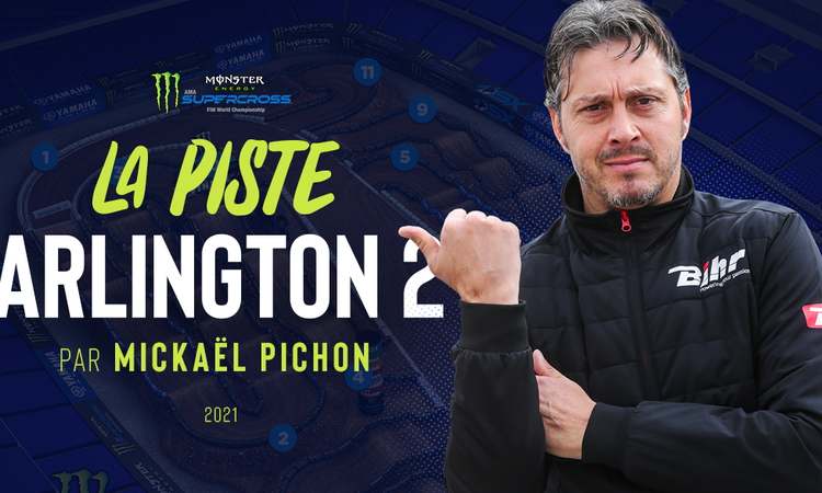 La piste du SX d’Arlington 2 par Mickaël Pichon