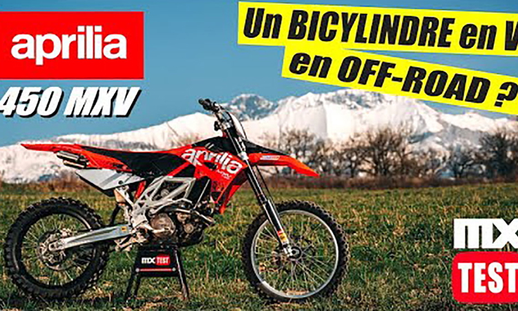 MX Test : Aprilia 450 MXV