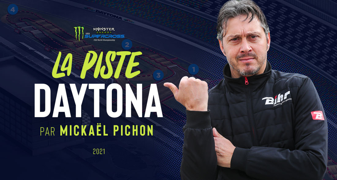 La piste du SX de Daytona par Mickaël Pichon