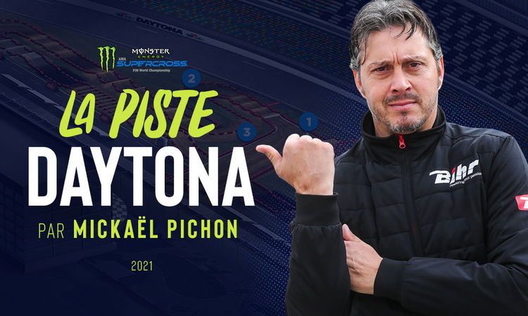 La piste du SX de Daytona par Mickaël Pichon