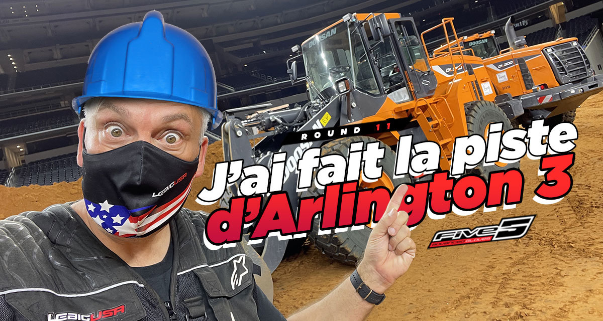 Vlog SX US : « j'ai fait la piste d'Arlington 3 »