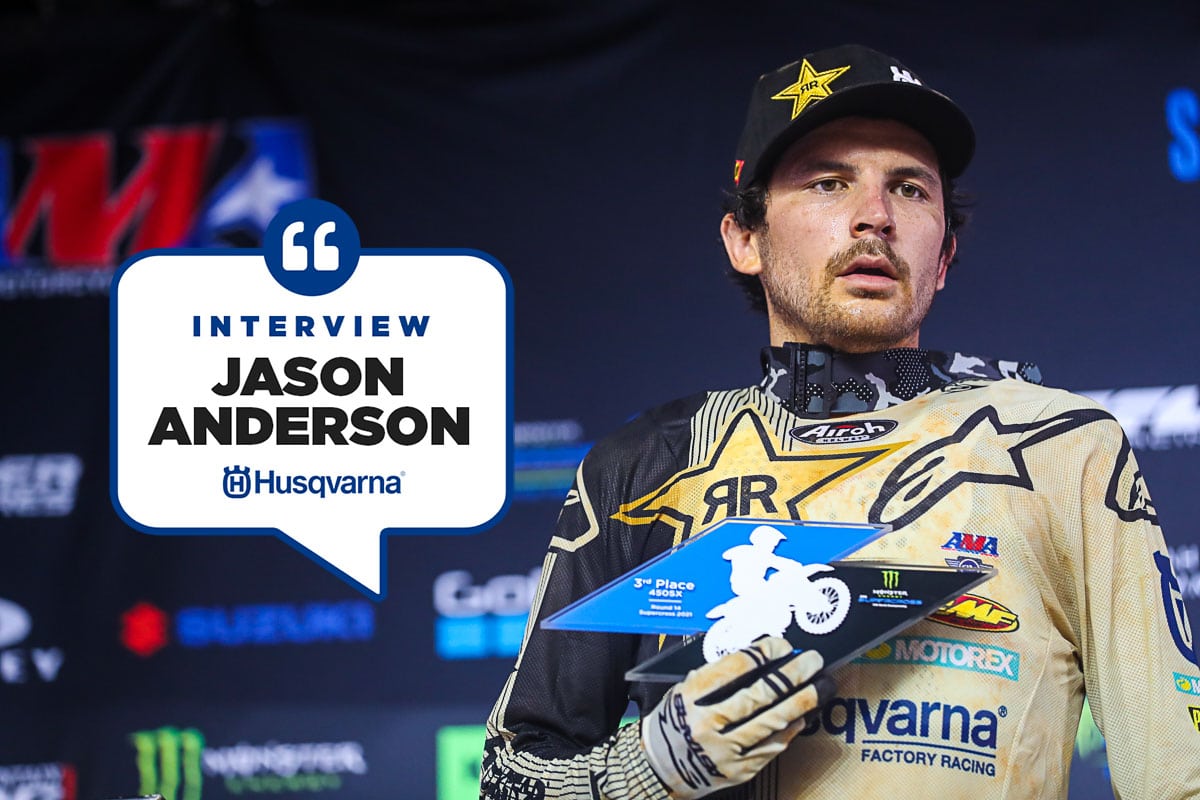 Jason Anderson : « j'en ai encore dans le ventre »