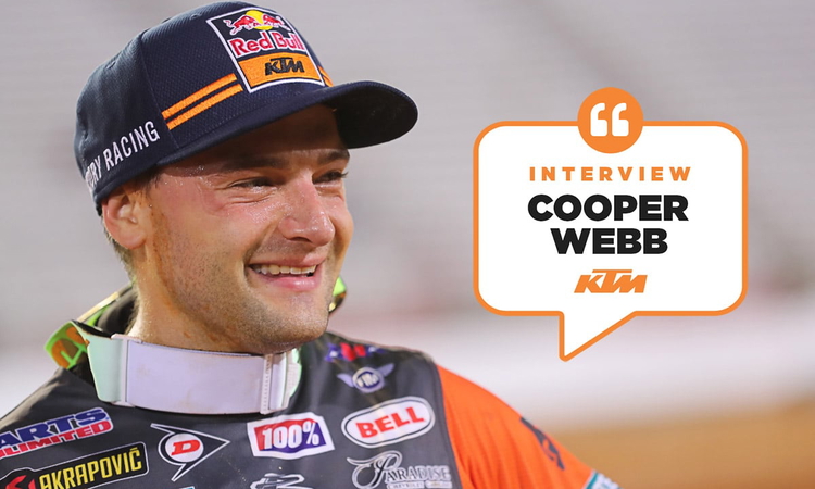 Cooper Webb : « j'ai vu une opportunité »