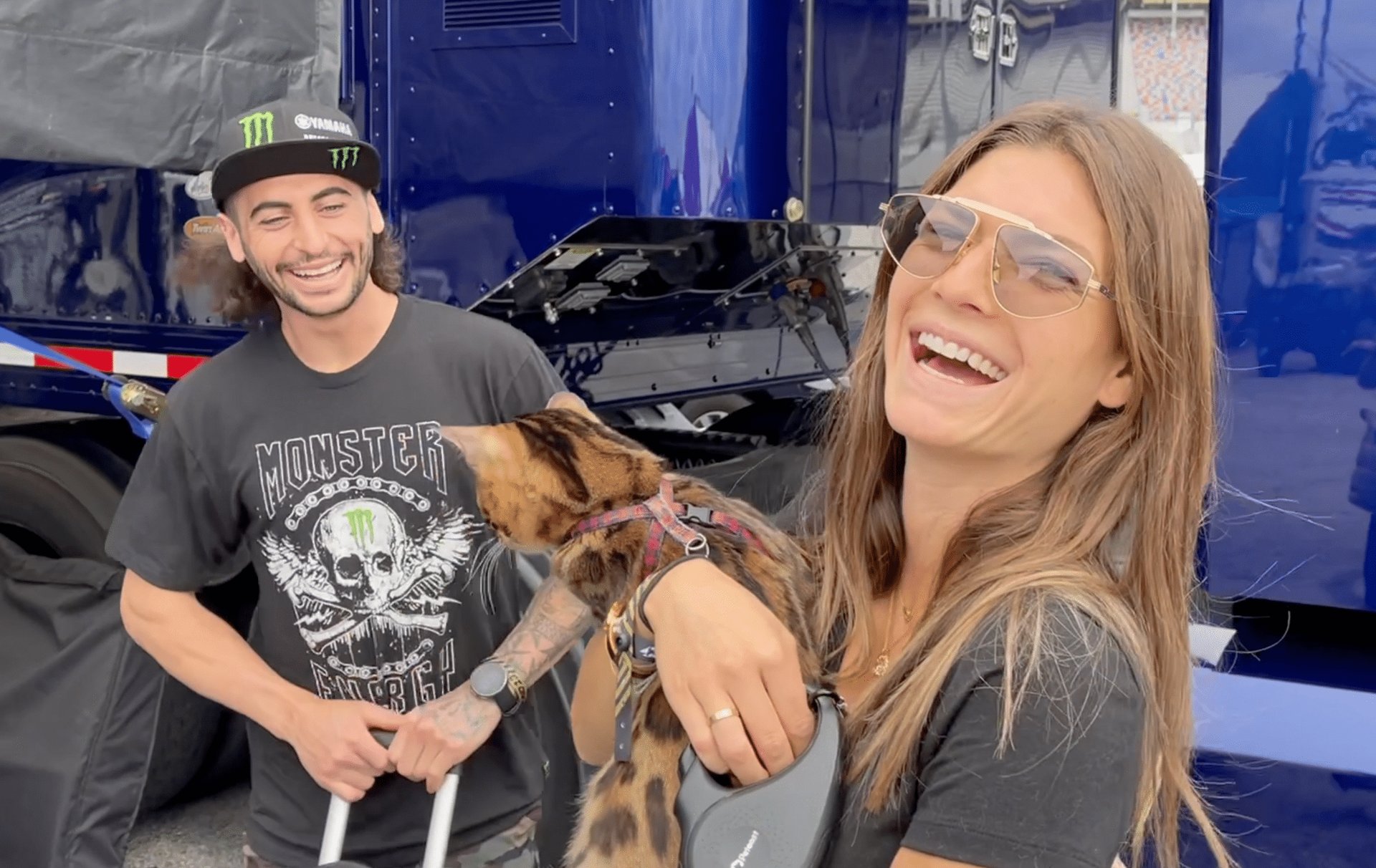 Visite des pits du SX d'Atlanta 1