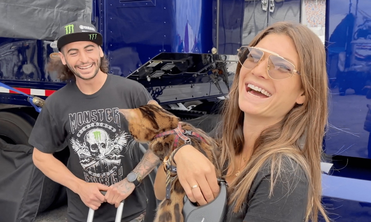 Visite des pits du SX d'Atlanta 1