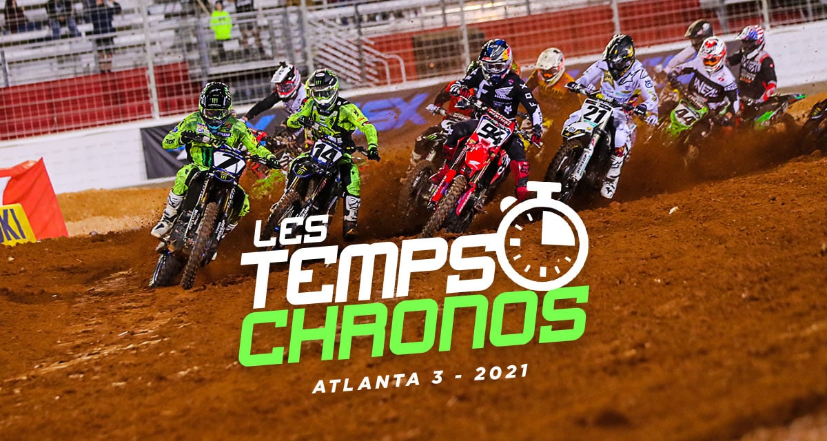 Les temps chronos du SX d’Atlanta 3