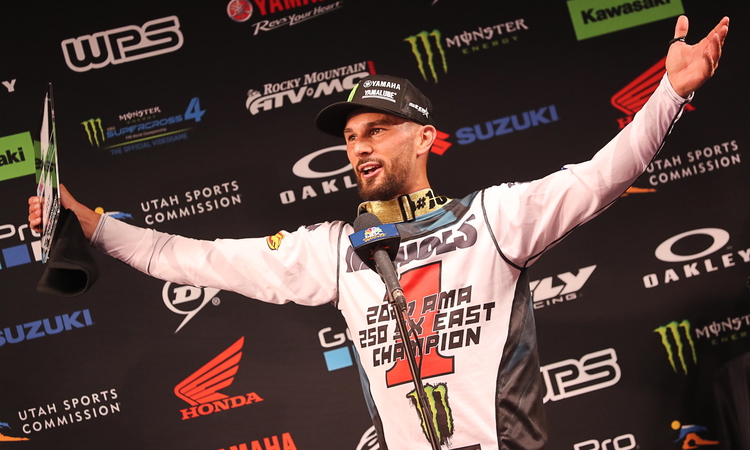 Colt Nichols est Champion SX 250 (Est)