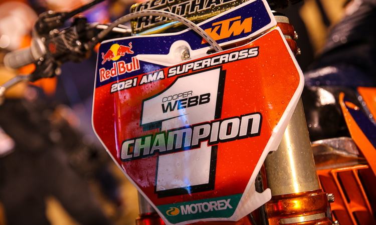 Cooper Webb est Champion SX US 450