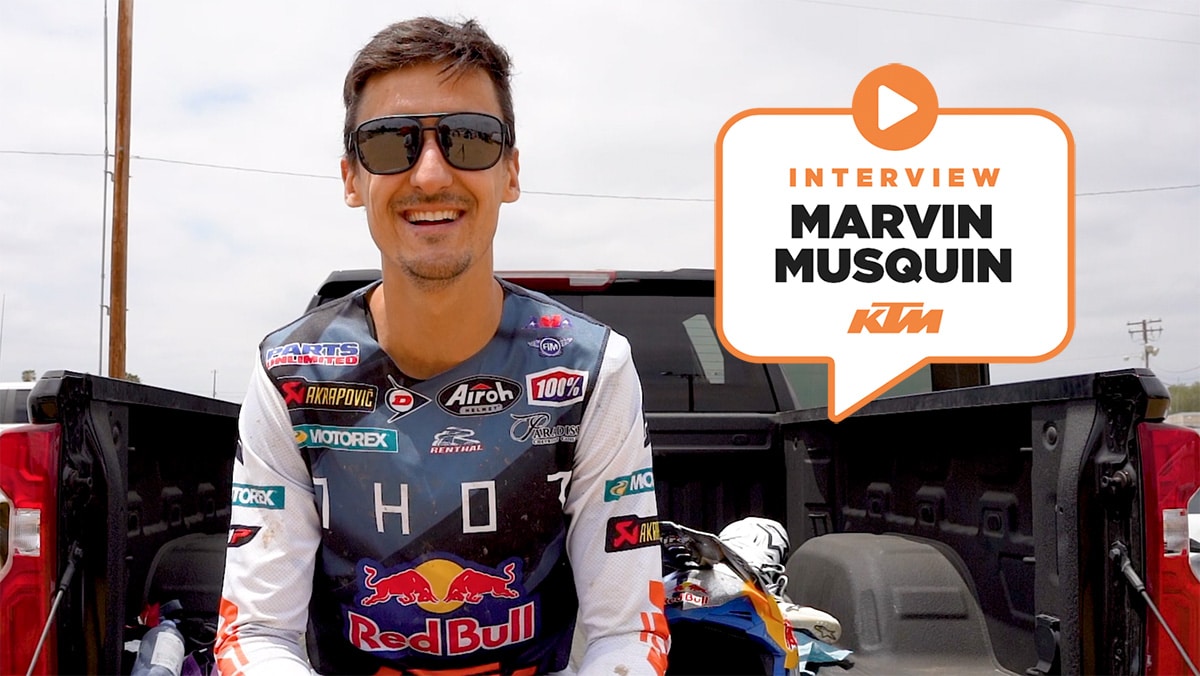 Marvin Musquin : « je me prépare au mieux »