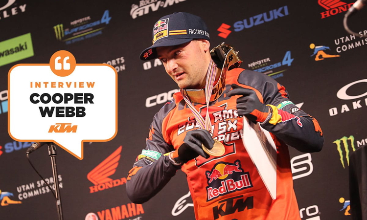 Cooper Webb : « la cerise sur le gâteau »