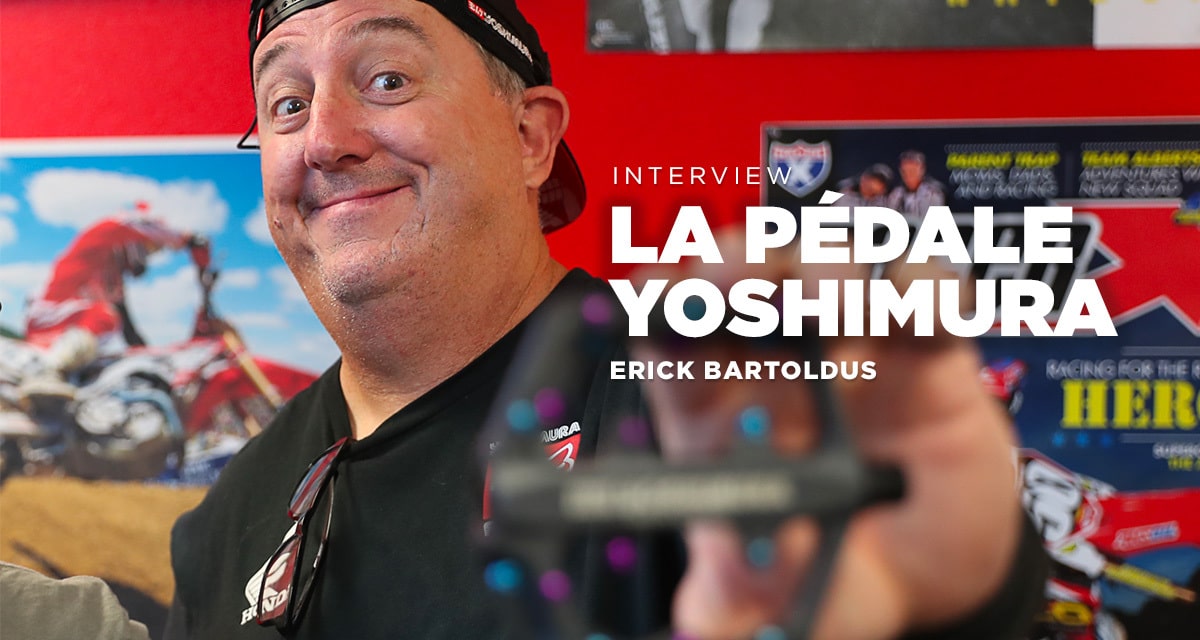Erick Bartoldus : « pourquoi pas des pédales ? »
