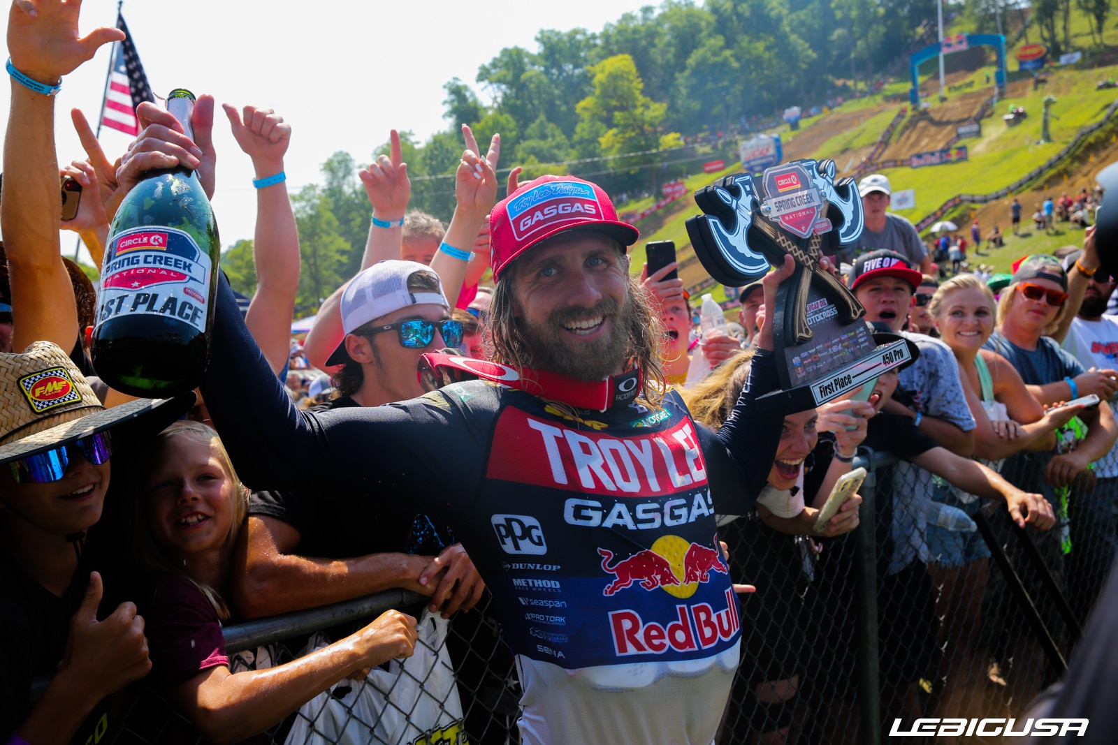 Justin Barcia met GasGas à Millville