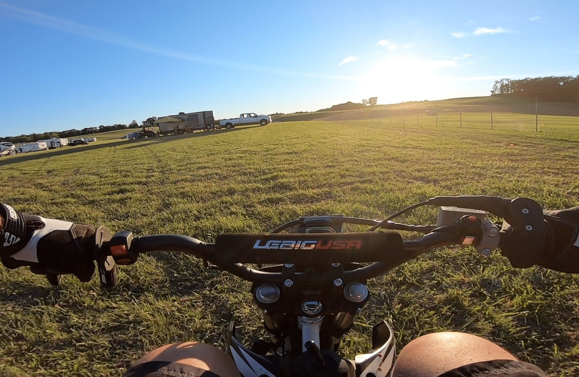 Dans les campings de RedBud (YCF GoPro)