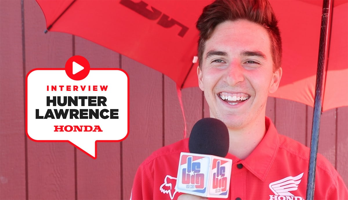 Hunter Lawrence : « je suis content »