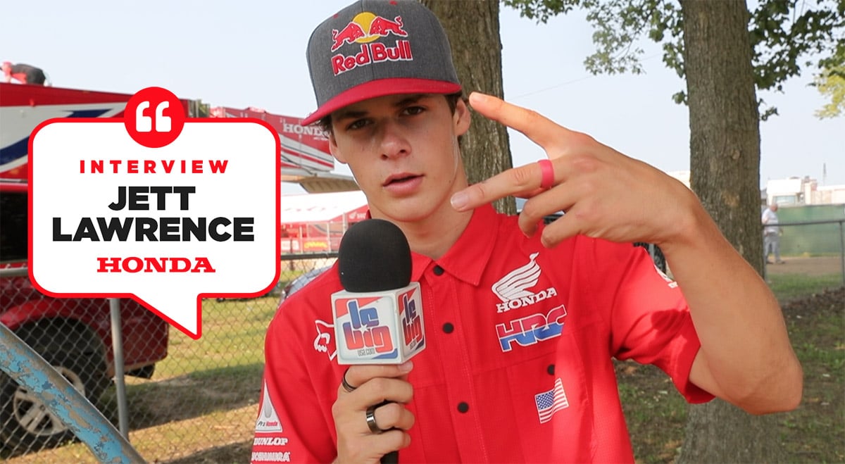 Jett Lawrence : « je vais bion, merci »