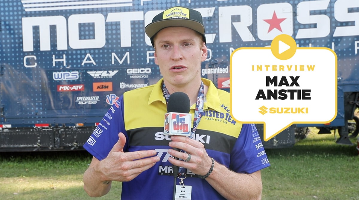 Max Anstie : « on doit progresser »