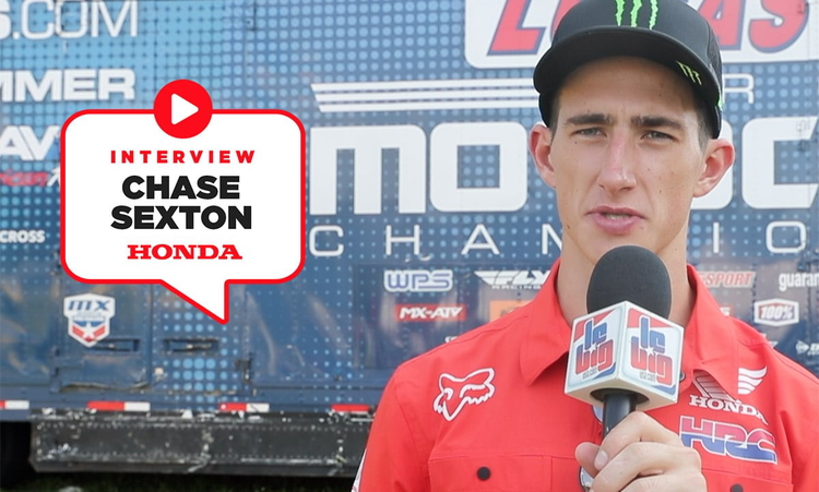 Chase Sexton : « j'en ai marre de tomber »