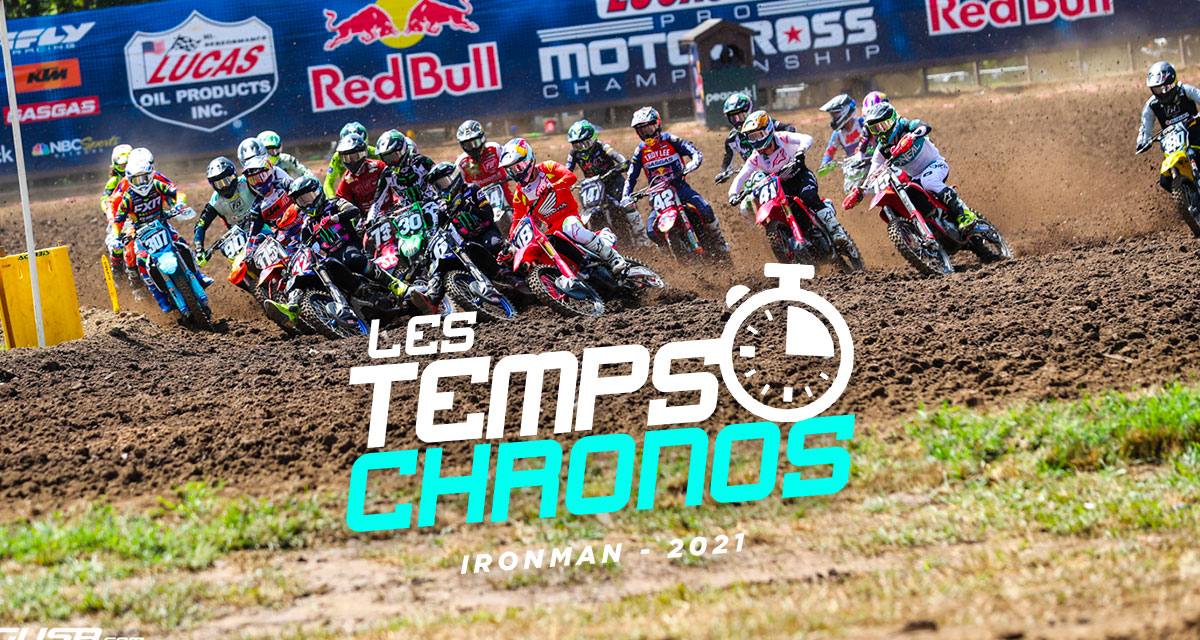 Les temps chronos du MX d'Ironman