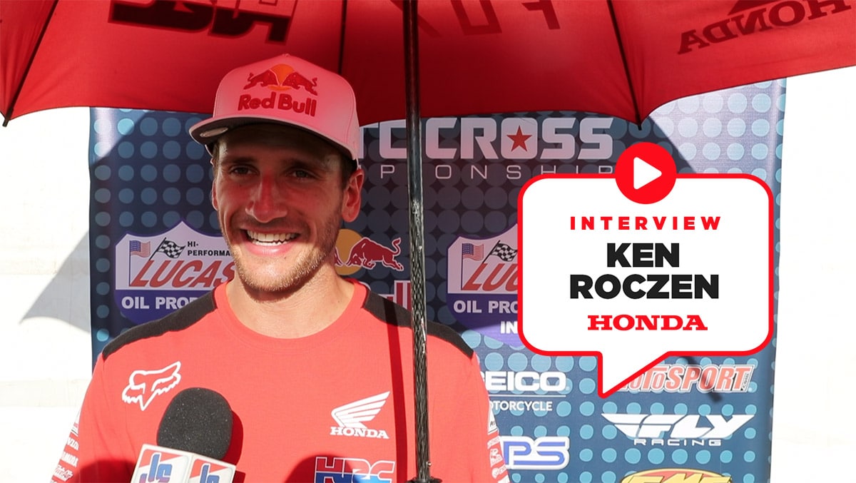 Ken Roczen : « J'aime cette piste »