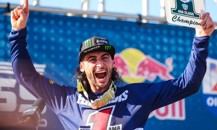 Dylan Ferrandis est Champion outdoor 450