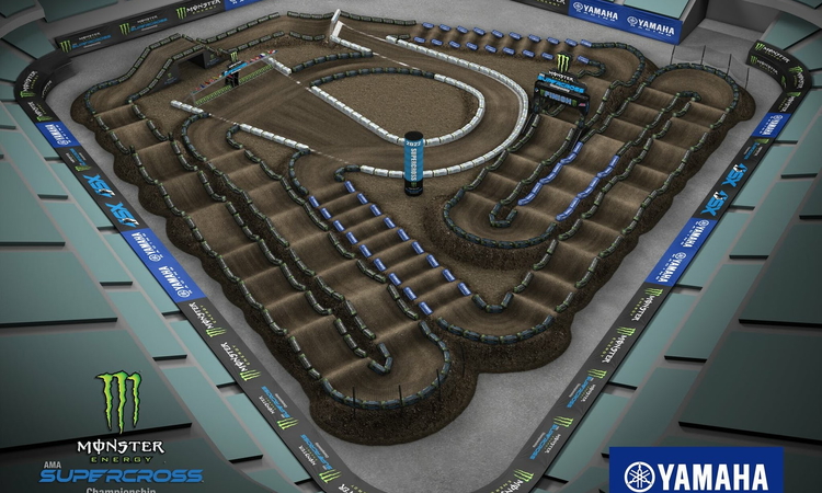 Les pistes du Supercross US 2022