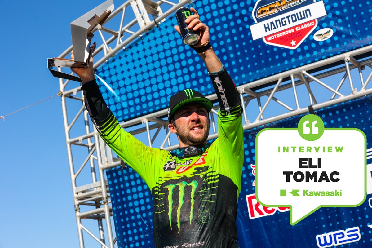 Eli Tomac : « une journée pleine d'émotions »