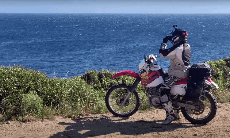 A travers la Corse en Honda XR 600 (ep 4)