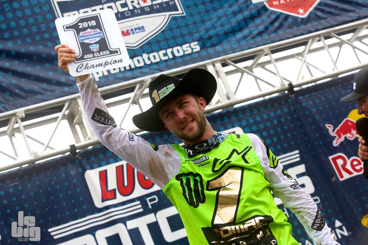 Les années Kawasaki/Tomac en Motocross US