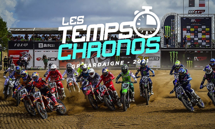 MXGP Sardaigne : les temps chronos