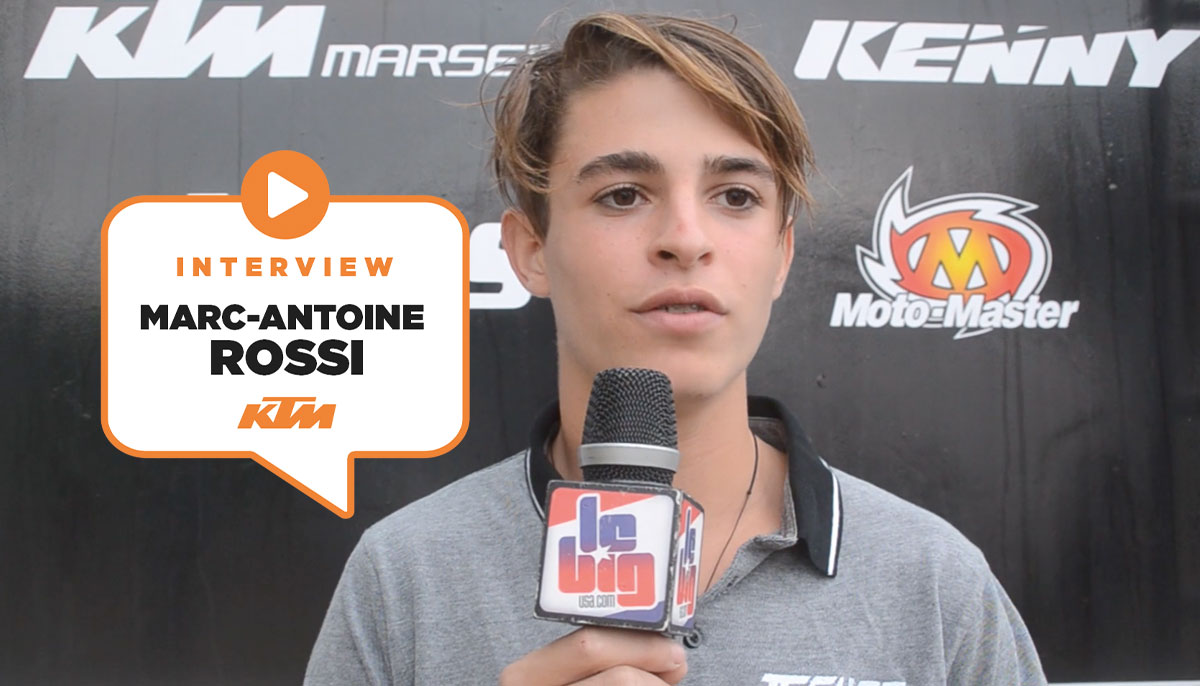Marc-Antoine Rossi : « une super journée »