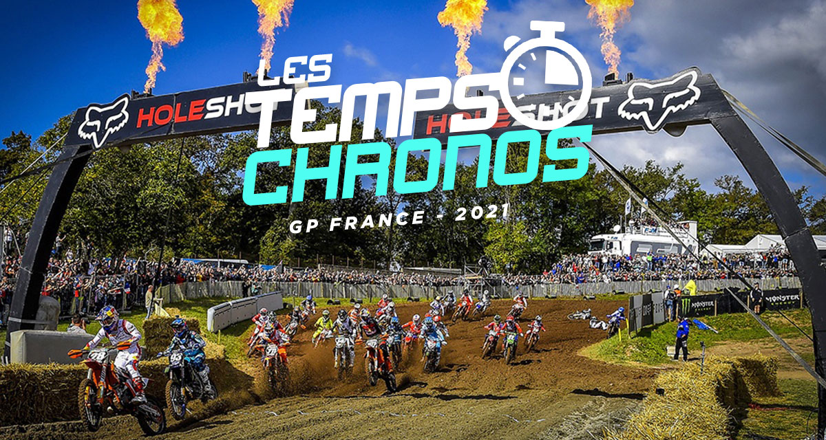 MXGP France : les temps chronos