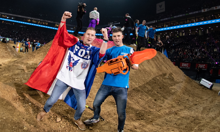 Supercross de Paris : « Sans paroles »
