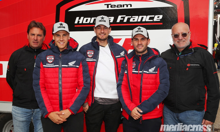 Deux recrues chez Honda SR
