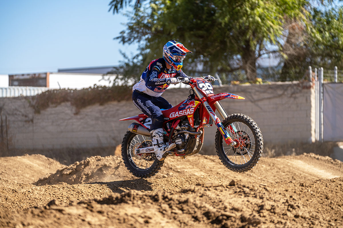Entrainement SX : Brown, Mosiman et Shock...