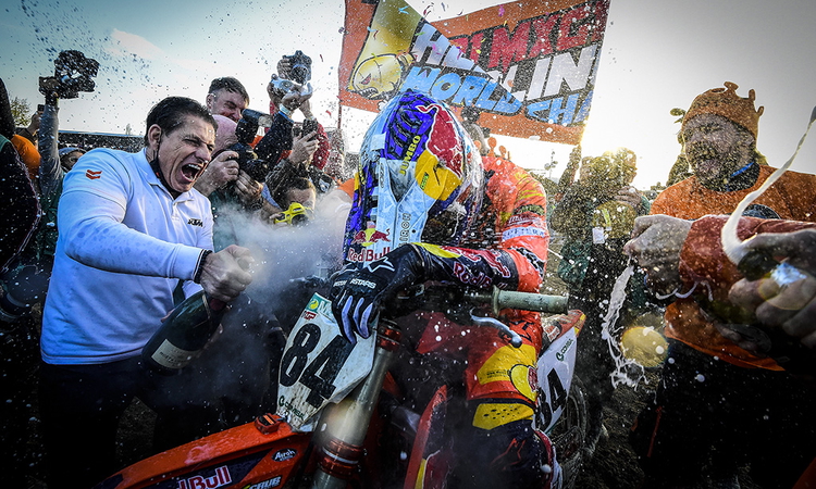 Jeffrey Herlings champion du Monde MXGP