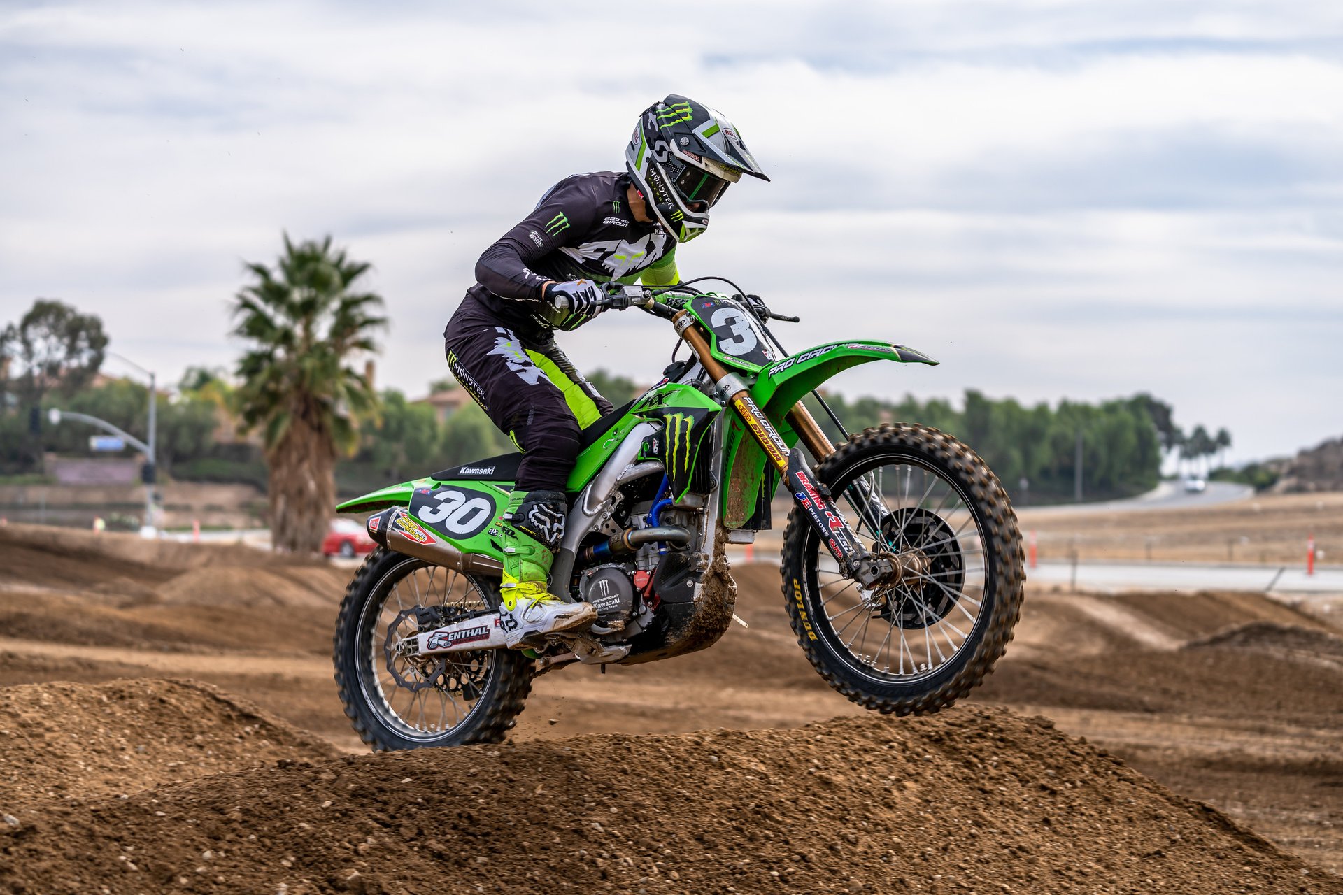 Entrainement SX : Hammaker, Varize et Shimoda