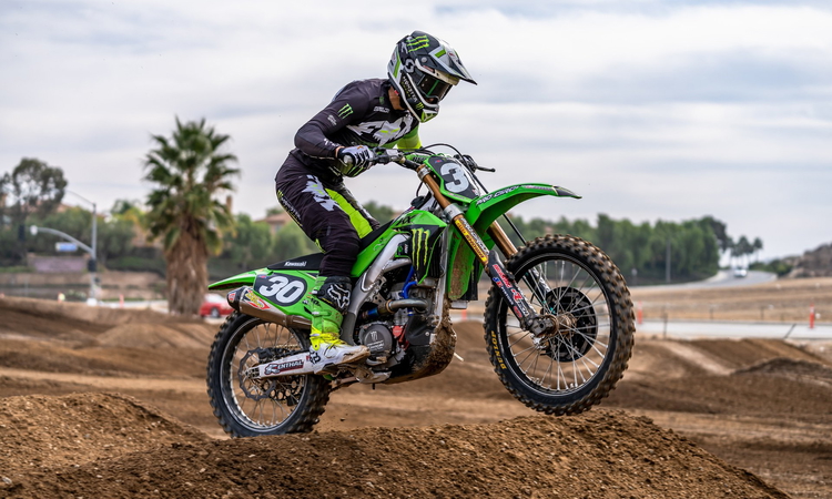 Entrainement SX : Hammaker, Varize et Shimoda