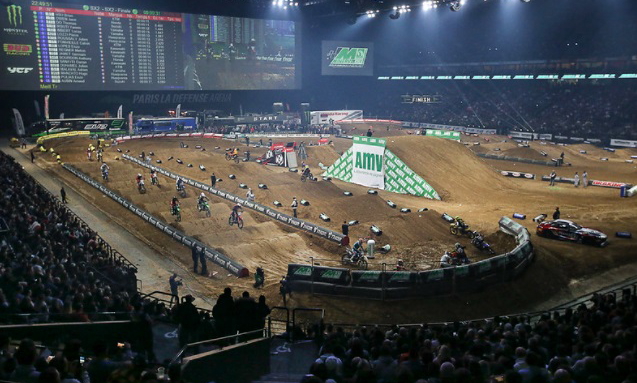 Paris accueille la finale du SX Tour